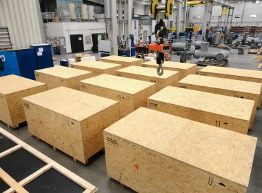 OSB export crates - produced according to international export requirements