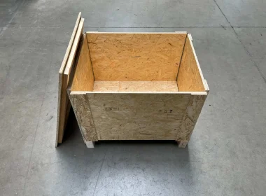 Lightweight, ready-to-use export foldable crate - optimal solution for air freight and global logistics