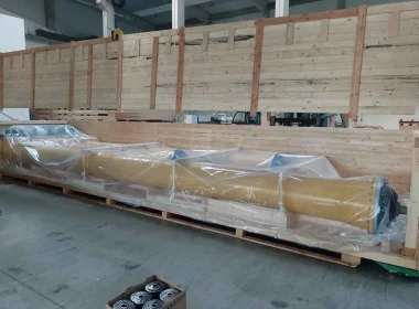 Fixace a ochrana nadrozměrných strojírenských celků pro celosvětový export