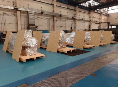 Exportní zámořské balení strojů, výrobků a příslušenství v prostorách zákazníka - po celé ČR